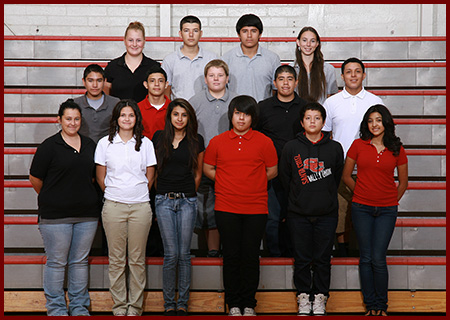Yearbook Club group photo